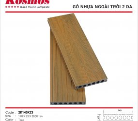  Sàn gỗ nhựa 2 da-2D140X23